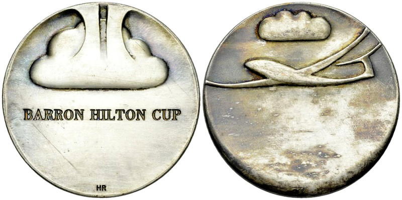 World, Silvered AE Medal n.d., Barron Hilton Cup 

World. Silvered AE Medal n....