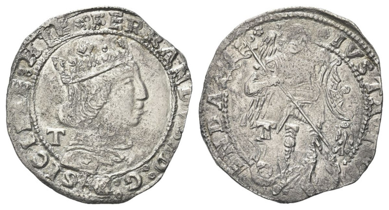 AQUILA (L')
Ferdinando I d’Aragona (Ferrante), 1458-1494.
Coronato con l’Arcan...