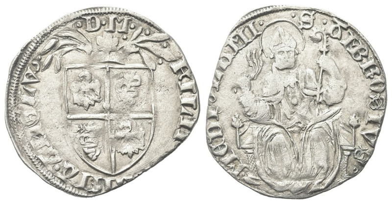 MILANO
Filippo Maria Visconti, Duca di Milano, 1412-1447.
Grosso da 2 Soldi.
...