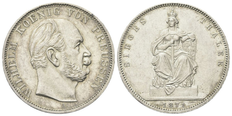 GERMANIA 
Prussia. Friedrich Wilhelm IV, 1840-1861.
Tallero 1861 A, Berlino Si...