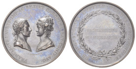 MILANO
Francesco I (II) d’Asburgo Lorena, 1792-1835.
Medaglia 1816 opus L. Ferrari.
Æ gr. 58,02 mm. 48,4
Dr. FRANCISCVS I AVSTR IMPAC REX ET CAROL...