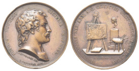 NAPOLI
Ferdinando II di Borbone, 1830-1859.
Medaglia 1830 opus V. Catenacci e A. Arnaud.
Æ gr. 40,60 mm 40,8
Dr. PETRVS NOVELLI SICILIAE RAPHAEL. ...