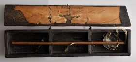XVIII-XIX secolo.
Bilancia tascabile di precisione con firma il Ricevitore (nome del proprietario)
