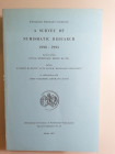 C. Morrisson, B. Kluge 
A survey of Numismatic Research 1990-1995.
International Numismatic Commission Berlin 1997
888 p.