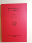 American Numismatic Society
Numismatic Literature No. 139 March 1998.
Michigan 1998
94 p., + ill.
