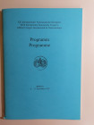 AA.VV.
Vortragszusammenfassungen - XIIth Internationaler Numismatischer Kongress - (Programm) - Berlin 8-12 September 1997
Berlin 1997
64 Pages