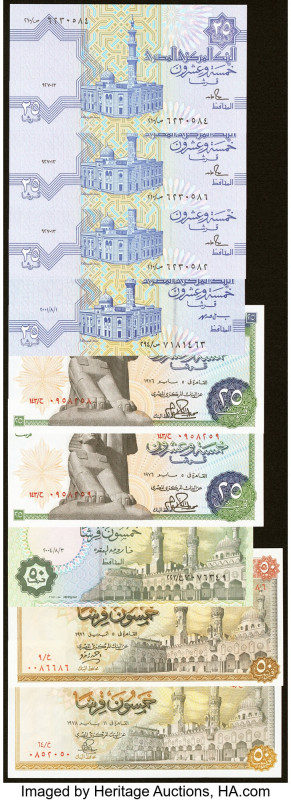 Egypt Group of 27 Examples Crisp Uncirculated. HID09801242017 © 2022 Heritage Au...