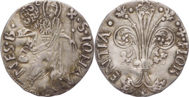 Firenze - Repubblica Fiorentina (1189-1532) Grosso da 6 Soldi 8 Denari 1477 "L" - MIR 62/33 - Rara - Ag - gr. 1,9

BB

SPEDIZIONE SOLO IN ITALIA -...