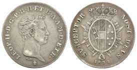 Granducato di Toscana - 1 Paolo 1832 - Leopoldo II (1824 - 1859) - I° tipo - zecca di Firenze - Ag. 917 - NC - Gr. 2,64 - Gig# 47

BB+/qSPL

SPEDI...