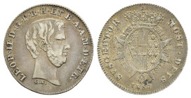 Firenze - Leopoldo II di Lorena (1824-1859) - ½ Paolo 1857 - Ag - RARA - MIR 459/3; CNI 114

BB+

SPEDIZIONE SOLO IN ITALIA - SHIPPING ONLY IN ITA...