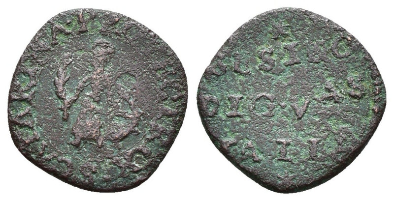 Guastalla - 1 Sesino - Ferdinando III (1632 - 1678) - Gr. 1,21 - MIR# 424

MB...