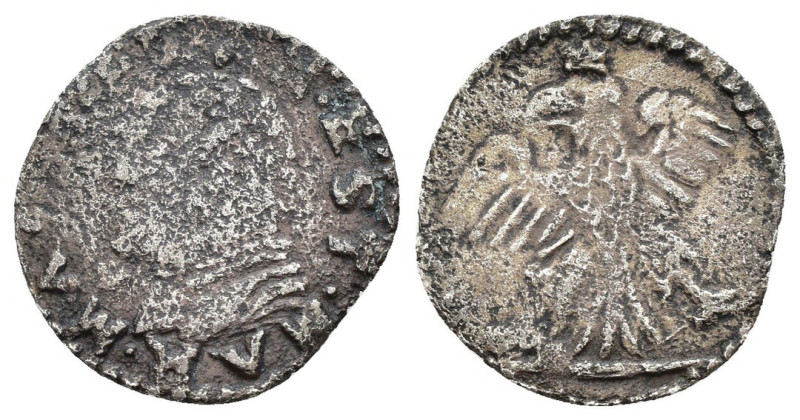 Massa Lombarda - 1 Sesino - Francesco d'Este (1544 - 1578) - Gr. 0,89 - MIR# 459...