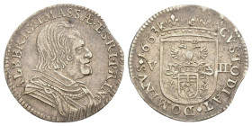 Massa Lunigiana- Alberigo II Cybo Malaspina (1662-1664) - 8 Bolognini 1663 - Cammarano 226- Ag - 2,22 g

SPL

SPEDIZIONE SOLO IN ITALIA - SHIPPING...