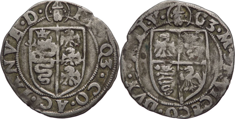 Milano - 1 Soldo - Galeazzo Maria Sforza (1468 - 1476) - Gr. 1,18 - Mi - Mir.# 2...