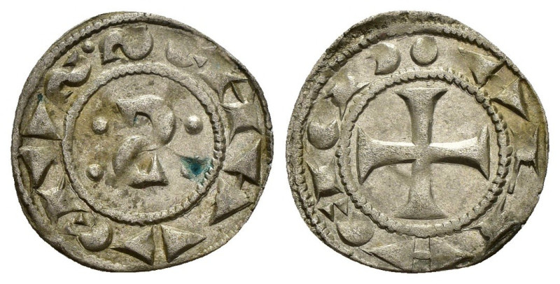 SIENA - Repubblica (sec. XII-1390) - Denaro (g. 0,61 - mm. 16) - S inversa tra g...