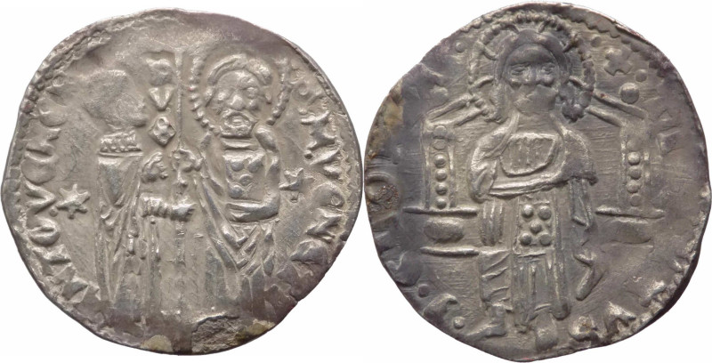 Venezia - Antonio Venier (1382-1400) - Grosso del III° tipo - Paol. 3 - Ag

mB...