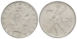 Repubblica Italiana (dal 1946) - Monetazione in lire (1946-2001) - 50 lire "Vulcano" 1966 - Gig.155 - Ac

FDC

SPEDIZIONE IN TUTTO IL MONDO - WORL...