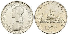 Monetazione in lire (1946-2001) - 500 lire "Caravelle" 1970 - Ag

qFDC

SPEDIZIONE IN TUTTO IL MONDO - WORLDWIDE SHIPPING