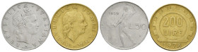 Lotto di 2 monete da 200 e 50 Lire 1959/1978 - materiali vari

MB/BB

SPEDIZIONE IN TUTTO IL MONDO - WORLDWIDE SHIPPING