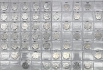 Repubblica Italiana - Lotto di 43 monete da 10 lire spiga dal 1951 al 2001 più 6 monete (1970, 1975, 1977, 1984, 1985) tutte in conservazione FDC

F...