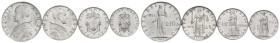Città del Vaticano - Pio XII, Pacelli (1939-1958) - lotto di 4 monete da 1,2,5 e 10 lire 1953 - It

med. SPL

SPEDIZIONE IN TUTTO IL MONDO - WORLD...