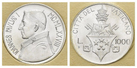 Giovanni Paolo I (Albino Luciani) 1978 - 1000 lire 1978 - in folder

FDC

SPEDIZIONE IN TUTTO IL MONDO - WORLDWIDE SHIPPING