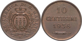 San Marino - Vecchia Monetazione (1864-1938) - 10 centesimi 1938- Gig.36 - Cu

FDC

SPEDIZIONE SOLO IN ITALIA - SHIPPING ONLY IN ITALY
