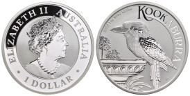 Australia - Elisabetta II (1952-2022) - 1 Dollaro 2022 "Kookaburra" - (1 oz) Ag .999

FS

SPEDIZIONE IN TUTTO IL MONDO - WORLDWIDE SHIPPING