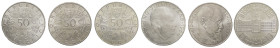 Austria - Lotto di 3 monete da 50 Scellini - Ag. - Anni vari

qFDC

SPEDIZIONE IN TUTTO IL MONDO - WORLDWIDE SHIPPING