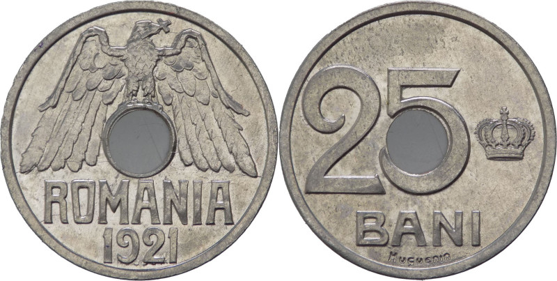 Romania - Ferdinando I (1914-1927) - 25 Bani 1921 - KM# 44 - Al 

qFDC

SPED...