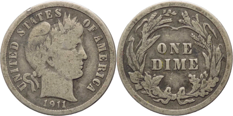 Stati Uniti d'America (dal 1776) - 1 Dime 1911 - KM 113 - Ag

qMB

SPEDIZION...