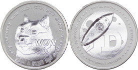 Moneta in Ag 999 (1 oncia) - raffigurante la criptovaluta "dogecoin" - Ag 999

FS 

SPEDIZIONE IN TUTTO IL MONDO - WORLDWIDE SHIPPING