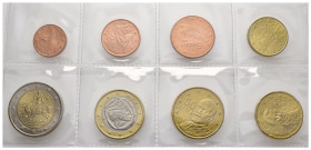 Grecia - serietta Euro 2002 - 8 valori

FDC

SPEDIZIONE IN TUTTO IL MONDO - WORLDWIDE SHIPPING