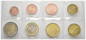 Italia - serietta euro 2002 - 8 valori

FDC

SPEDIZIONE IN TUTTO IL MONDO - WORLDWIDE SHIPPING