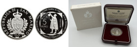 San Marino - 5 Euro 2012 "500° ann. morte di Amerigo Vespucci" - in cofanetto e scatola orginale - KM# 521

FS

SPEDIZIONE IN TUTTO IL MONDO - WOR...