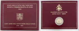 Città del Vaticano - 2 Euro 2004 - LXXV Anno dell'istituzione dello Stato - KM# 358

FDC

SPEDIZIONE IN TUTTO IL MONDO - WORLDWIDE SHIPPING