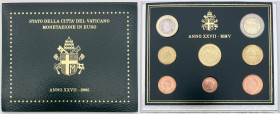 Città del Vaticano - serie annuale 2005 - Anno XXVII - MMV - 8 valori

FDC

SPEDIZIONE IN TUTTO IL MONDO - WORLDWIDE SHIPPING