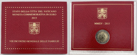 Città del Vaticano - 2 Euro 2015 - VIII Incontro Mondiale delle Famiglie - UC# 100

FDC

SPEDIZIONE IN TUTTO IL MONDO - WORLDWIDE SHIPPING