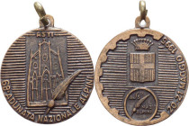 Italia - Medaglia emessa dall' Associazione Nazionale Alpini - Commemorativa della 68°Adunata Nazionale degli Alpini svoltasi ad Asti il 20 e 21 Maggi...