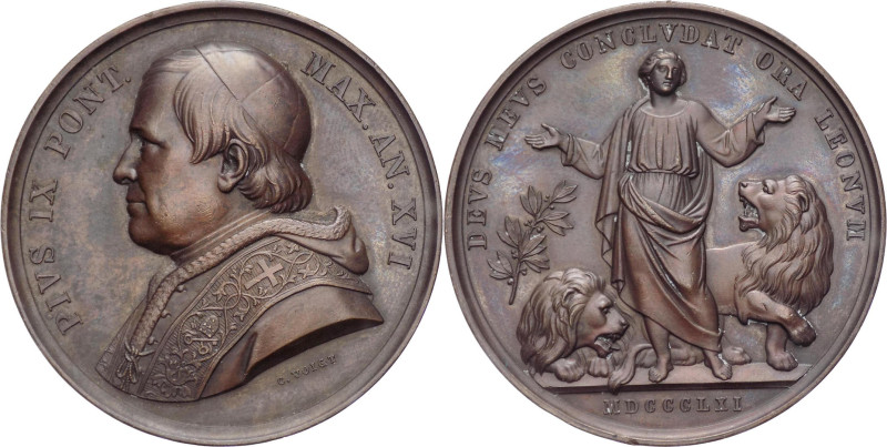 Medaglia - Pio IX (Giovanni Maria Mastai Ferretti) 1846-1878 - A. XVI “Contro i ...