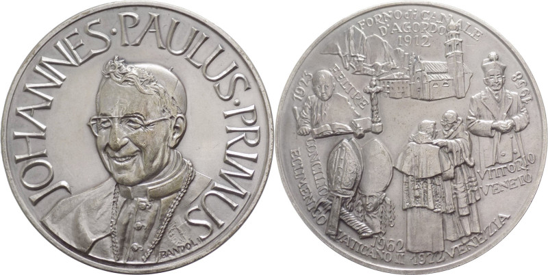 Medaglia - Giovanni Paolo I (Albino Luciani) 1978 - Concilio Ecumenico Vaticano ...