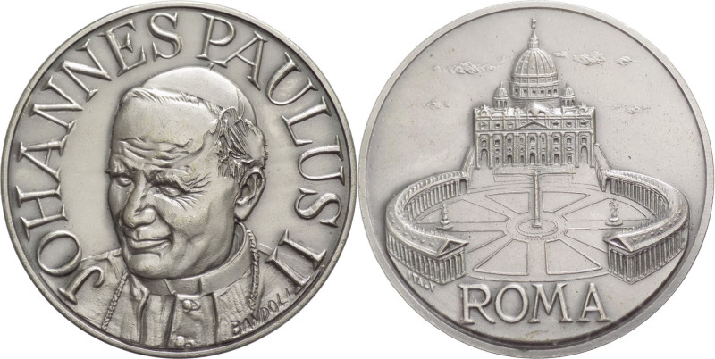 Medaglia - Giovanni Paolo II (Karol Woityla) 1978-2005 - Piazza del Vaticano ; R...