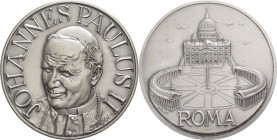 Medaglia - Giovanni Paolo II (Karol Woityla) 1978-2005 - Piazza del Vaticano ; Roma - Ae argentato - In confezione - gr. 86,97 - Ø 60mm

qFDC

SPE...