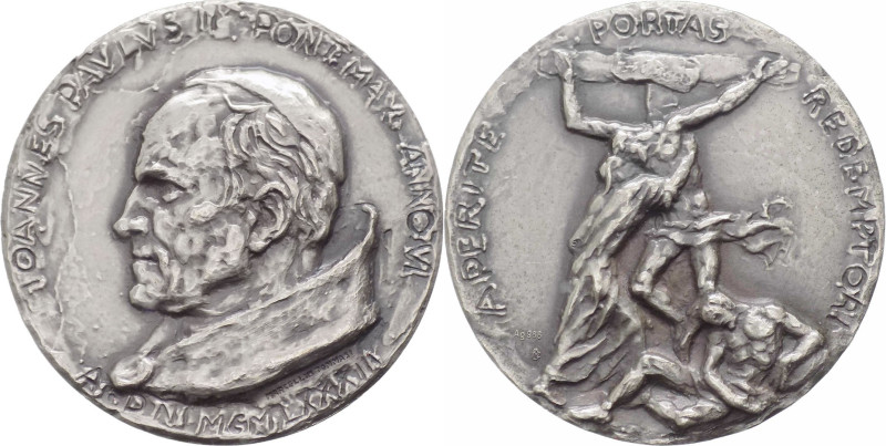Medaglia - Giovanni Paolo II (Karol Woityla) 1978-2005 - A.VI “Anno Santo della ...