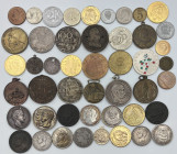 Lotto di 47 medaglie, monete e gettoni - anni, nominali e metalli vari

MB/qSPL

SPEDIZIONE IN TUTTO IL MONDO - WORLDWIDE SHIPPING