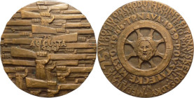 Slovacchia - medaglia per i 25 anni dalla rivolta del 29 agosto 1944 - 1969 - Ae - gr.276,6 - Ø mm80

FDC

SPEDIZIONE IN TUTTO IL MONDO - WORLDWID...