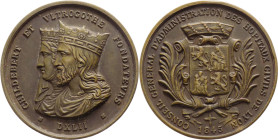 Francia - medaglia Ospedali Civili di Lione - commemorativa di Childeberto e Ultrogothe - 1845 - opus Schmitt - Ae - gr.25,77 

SPL

SPEDIZIONE SO...