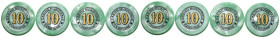 Campione d'Italia - lotto di 4 fiches da 10 - Casinò Municipale 

FDC

SPEDIZIONE IN TUTTO IL MONDO - WORLDWIDE SHIPPING