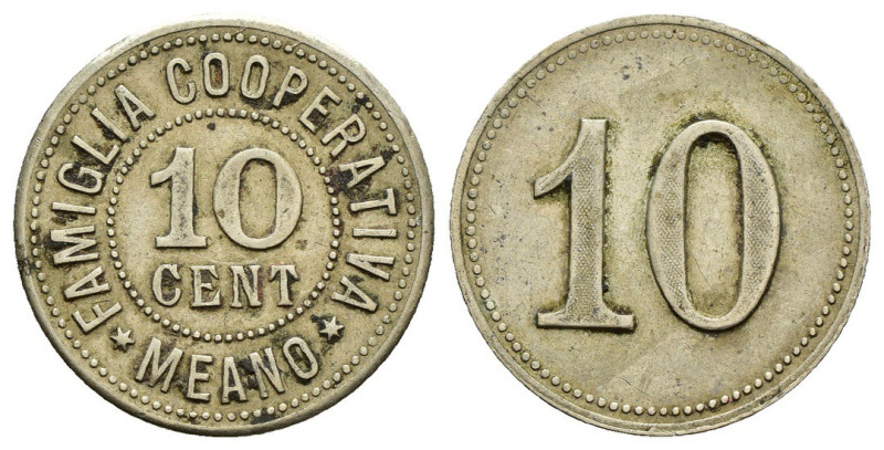 Meano - 10 Centesimi - Famiglia Cooperativa - Gr. 2,48 - mm. 20 

qBB

SPEDI...