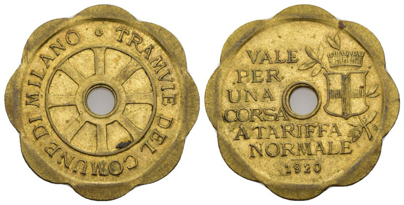 Milano - Tramvie Comunali 1920 - Gr. 5,08 - Ø mm. 29

qSPL

SPEDIZIONE SOLO ...